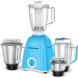 Havells 750 W GHFMGBZB075 4 Jars Momenta NV Twist Lock Mechanism Mixer Grinder (Blue)