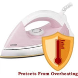 Havells 1000 W GHGDIAZP100 Enticer PTFE Coated Sole Plate Dry Iron (Rose Pink)