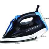 HAVELLS 320.0 ML GHGSIBCK160 (Steam Iron Plush Black 1600 W) 1600 W Self-Cleaning with Anti Calc Technology Steam Iron (Black)