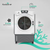 Havells 51.0 L GHRACAAW060 Koolaire-H Wood wool Desert Air Cooler (Grey and White)