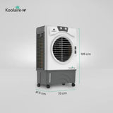 Havells 51.0 L GHRACAAW060 Koolaire-H Wood wool Desert Air Cooler (Grey and White)