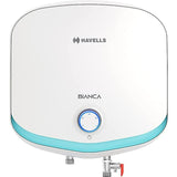 Havells 25.0 L GHWCBNTWH025 Bianca 5 Star Vertical Storage Water Geyser (White & Blue)