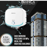 Havells 25.0 L GHWCBNTWH025 Bianca 5 Star Vertical Storage Water Geyser (White & Blue)