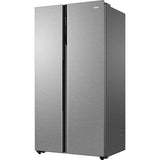 Haier 630.0 L HRS-682SS Convertible with Magic Cooling Technology Frost Free Side By Side Refrigerators (Shiny Steel)