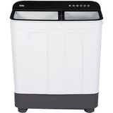 Haier 8.50 kg HTW85-178BK Semi Automatic Top Loading Washing Machine (Black)