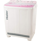 Haier 9.0 Kg HTW90-1159FL Semi Automatic Top Loading Washing Machine (Pink Floral)