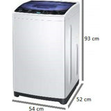Haier 6.0 kg HWM60-1269DB Fully Automatic Top Loading Washing Machine (Moonlight Grey)