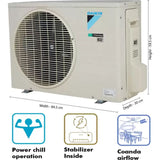 Daikin 1.50 T JTKJ50UV16U/RKJ50UV16U 5S 5 Star PM 1.0 Filter with Copper Condenser Inverter Split Air Conditioner (White)