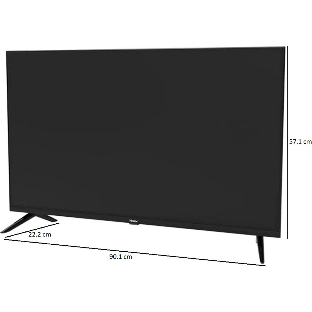 Haier 101.6 Centimeter (40) LE40K7700GA Full HD Smart AI Plus Smart Bezel Less Google Android LED TV (2022 Model Edition, Black)