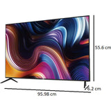 Haier 109 Centimeter (43) LE43K7700UGA Smart AI Plus 4K Ultra HD Smart LED TV (2022 Model, Black)