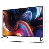 Haier 109 Centimeter (43) LE43K7GA Full HD Smart AI Plus Bezel Less Google Android Smart LED TV (2022 Model Edition, Black)