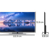 Haier 139 Centimeter (55) LE55S8RHQGA Smart AI Plus 4K UHD Metal Bezel Less Google Android Smart LED TV (Grey)