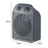 Bajaj 2000W (260058) MAJESTY RFX 2 ROOM HEATER Blower/Fan Heater Room Heater (Black)