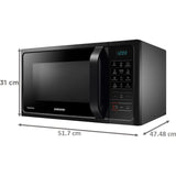 Samsung 28.0 L MC28A5033CK/TL Slim Fry Convection Microwave Oven (Black)