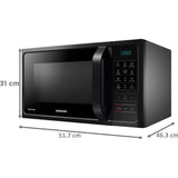 Samsung 28.0 L MC28A6036QK/TL Masala & Sun Dry with Slim Fry Hot Blast Convection Microwave Oven (Black)