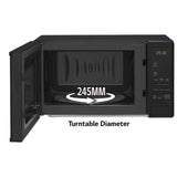 LG 20.0 L, MS2043DB.DB1QILN Solo Microwave Oven (Black)