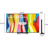 LG C2 139 Centimeter (55) OLED55C2PSC 4K Ultra HD WebOS Cinema HDR Smart OLED TV (2022 Model, Black)