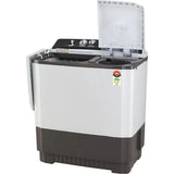 LG 10.0 Kg P1040RGAZ.ADGQEIL 5 Star Collar Scrubber with Roller Jet Pulsator Semi Automatic Top Loading Washing Machine (Dark Grey)