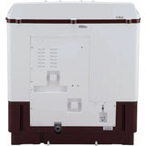 LG 10.0 kg P1050SRAZ.ABGQEIL 5 Star Wind Jet Dry & Rat Away Technology Semi Automatic Top Loading Washing Machine (Burgundy)