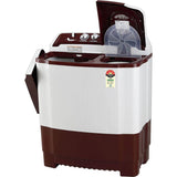 LG 7.50 Kg P7510RRAZ.ABGQNST 5 Star Roller Jet Pulsator Semi Automatic Top Loading Washing Machine (Burgundy)