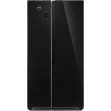 Godrej 564.0 L RS EONVELVET 579 RFD GL BK Multi Air Flow System Frost Free Side-By-Side Refrigerator (Glass Black)