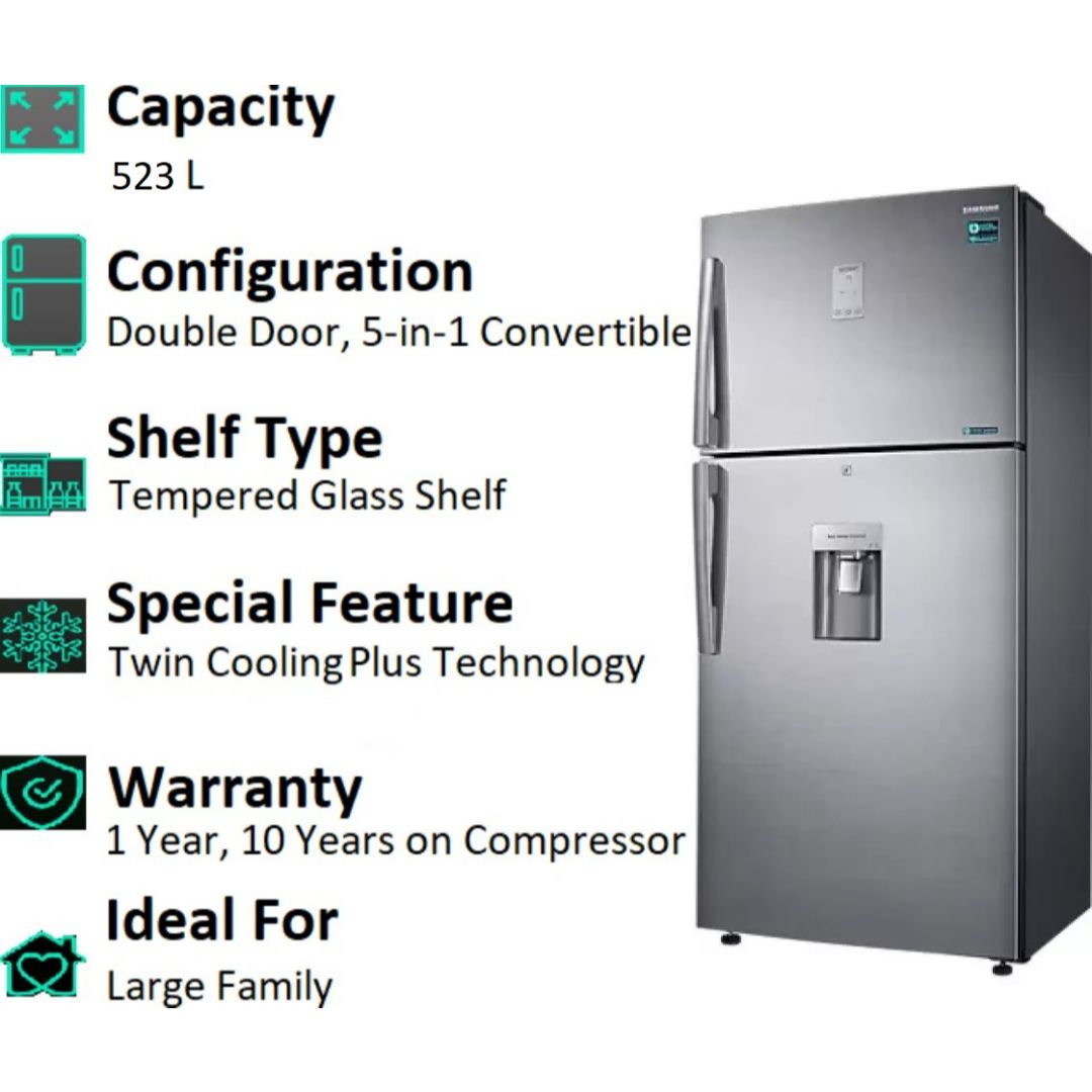 Samsung 400 litre fridge 5 best sale star