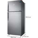 Samsung 551.0 L RT56B6378SL/TL 2 Star 5-in1 Convertible Twin Cooling Plus Frost Free Double Door Refrigerator (Real Stainless)