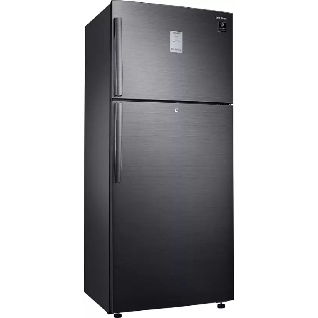 Samsung 551.0 L RT56T6378BS/TL 2 Star 5-in1 Convertible Inverter Twin Cooling Plus Frost Free Double Door Refrigerator (Black Inox)