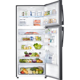 Samsung 551.0 L RT56T6378BS/TL 2 Star 5-in1 Convertible Inverter Twin Cooling Plus Frost Free Double Door Refrigerator (Black Inox)