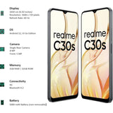 Realme C30s 2GB+32GB 16.51 Centimeter (6.5) Unisoc SC9863A/ Unisoc SC9863A1 Fullscreen Display Quick Fingerprint Sensor Smartphones Mobile