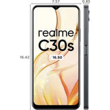 Realme C30s 2GB+32GB 16.51 Centimeter (6.5) Unisoc SC9863A/ Unisoc SC9863A1 Fullscreen Display Quick Fingerprint Sensor Smartphones Mobile