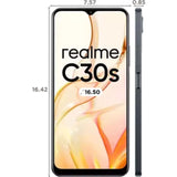 Realme C30s 4GB+64GB 16.51 Centimeter (6.5) Unisoc SC9863A/ Unisoc SC9863A1 Fullscreen Display Quick Fingerprint Sensor Smartphones Mobile