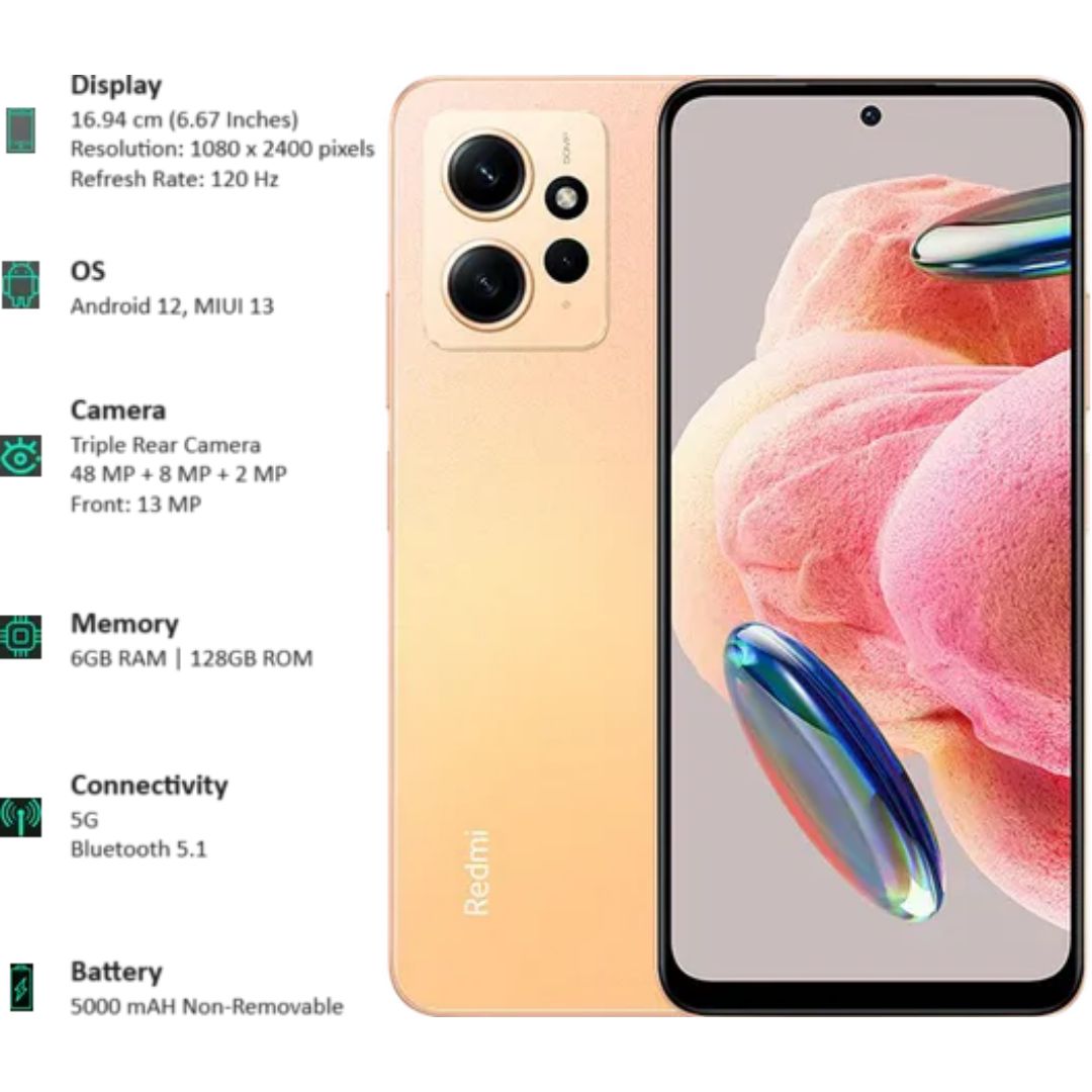 REDMI NOTE 13 PRO 5G 12GB RAM 256GB ROM 16.94 Centimeter (6.67) Triple –  Value Plus India