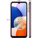 Samsung 16.76 Centimeter (6.6) Galaxy A14 5G (4/64GB) Triple Rear Camera (50 MP Main) Upto 8 GB RAM with RAM Plus Without Charger Smartphones Mobile