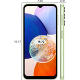 Samsung 16.76 Centimeter (6.6) Galaxy A14 5G (4/64GB) Triple Rear Camera (50 MP Main) Upto 8 GB RAM with RAM Plus Without Charger Smartphones Mobile