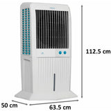 Symphony 70.0 L Storm 70 XL Desert Tower Air Cooler with Multistage Air Purification (White)