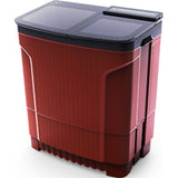Godrej EDGE ULTIMA 8.0 Kg WSEDGE ULT 80 5.0 DB2M CSRD 5 Star PowerMax Wash Motor Semi Automatic Top Loading Washing Machine (Crystal Red)