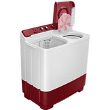 Samsung 11.50 Kg WT11A4600RR/TL 5 Star Magic Mixer with Air Turbo Technology Semi Automatic Top Loading Washing Machine (Light Grey)