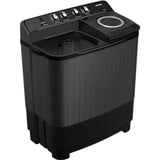 Samsung 8.50 Kg WT85B4200GD/TL 5 Star Magic Filter with Hexa Storm Pulsator Semi Automatic Top Loading Washing Machine (Dark Gray)