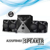 AISEN 22W A22UFB402 RMS 4.1 Channel with USB Multimedia Tower Speaker (Black)