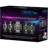 AISEN 45 W A45UFB403 RMS 4.1 Channel Bluetooth Multimedia Home Theatre (Black)