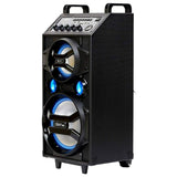 AISEN A12UKB800 120W RMS Walk & Rock Portable with Inbuilt Rechargeable Battery Hi-fi Party Trolley Speaker (Black)