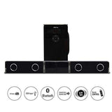 AISEN 65W A65UFB203 RMS 2.1 Channel, Stereo Channel Convertible Soundbar Multimedia Speaker with USB Input, SD Card Input Bluetooth Home Theatre (Black)
