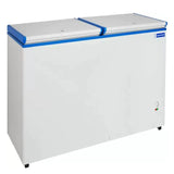 Blue Star 484 L CHFDD500MGPW Frost Free Double Door Standard Deep Freezer (White, Blue)