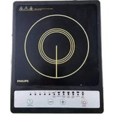 PHILIPS 1500 W HD4920/00 Daily Collection 1 Burner Push Button Auto-Off Function, Induction Cooktop (Black)